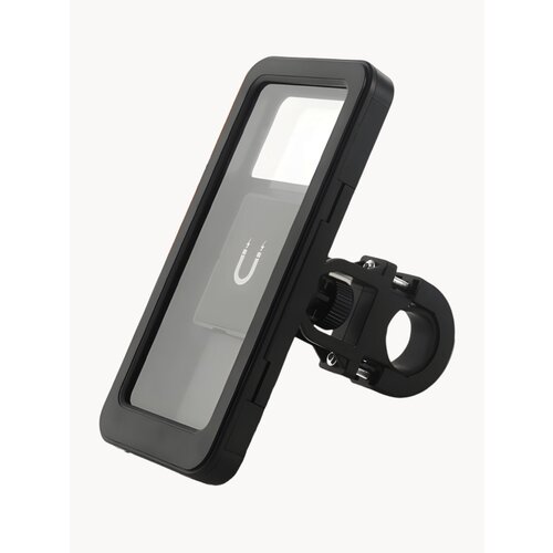 Держатель для телефона водозащищенный на руль велосипеда, самоката, мотоцикла, детской коляски 19.5х10см