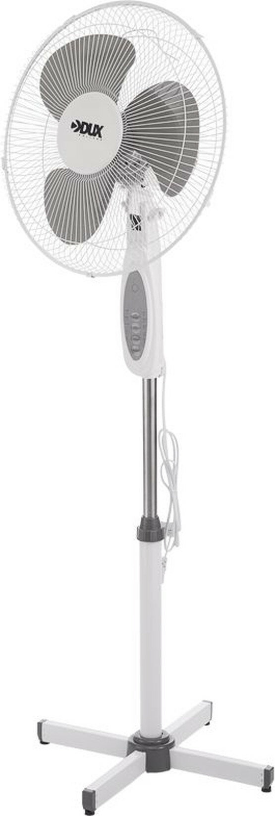 Вентилятор напольный DUX DX-1601R с пультом и таймером 40 Вт 220V