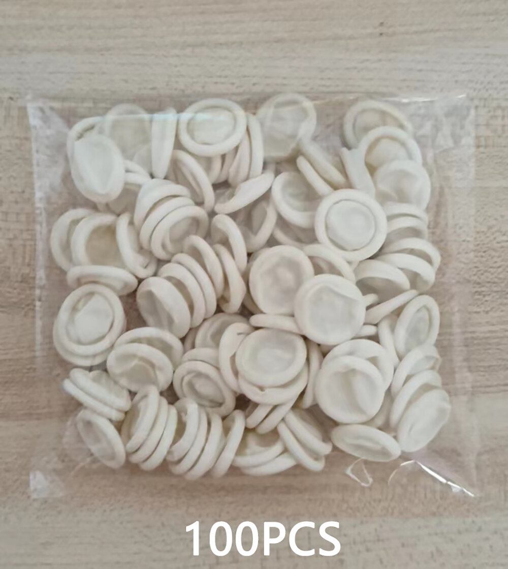 Напальчники латексные одноразовые 100 штук