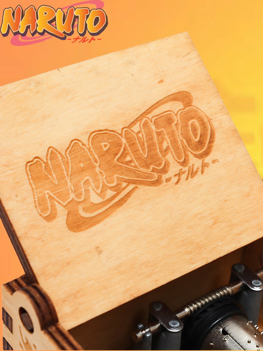 Шкатулка Naruto – Классический саундтрек в механическом исполнении, для развлечения — фото 1