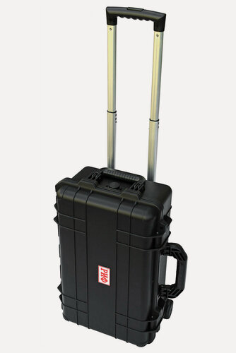 Изображение товара Кейс защитный ударопрочный РИФ 530х355х255 мм на колесах с телескопической ручкой IP67, черный, арт. WRT-22