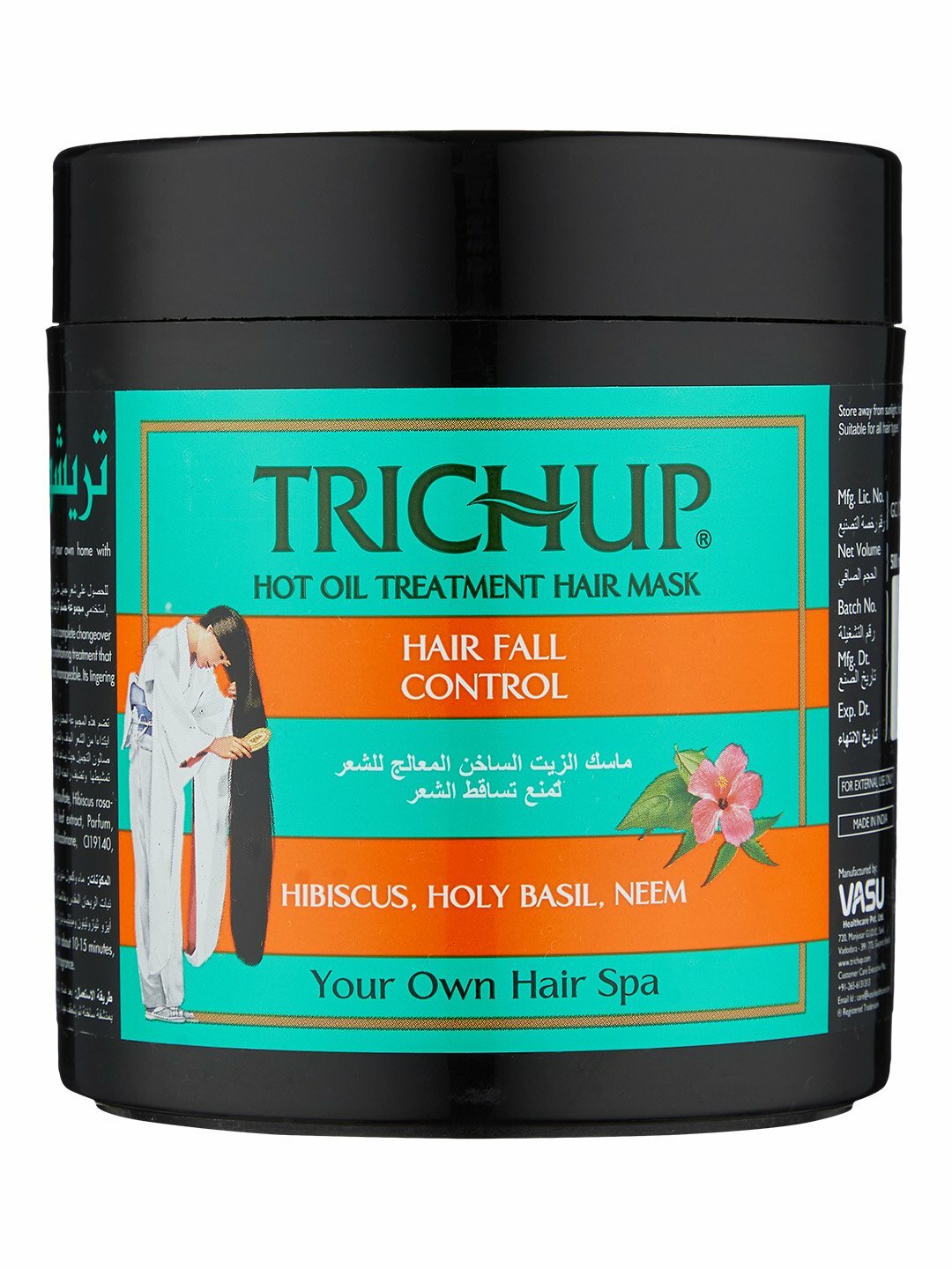 Маска Trichup HFC Hot Oil Mask, с горячим маслом, против выпадения волос, 500 мл