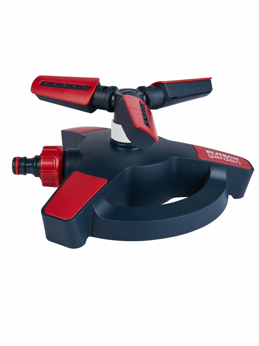 Дождеватель разбрызгиватель круговой пластиковый Elitech Garden SP SP 006R — фото 1