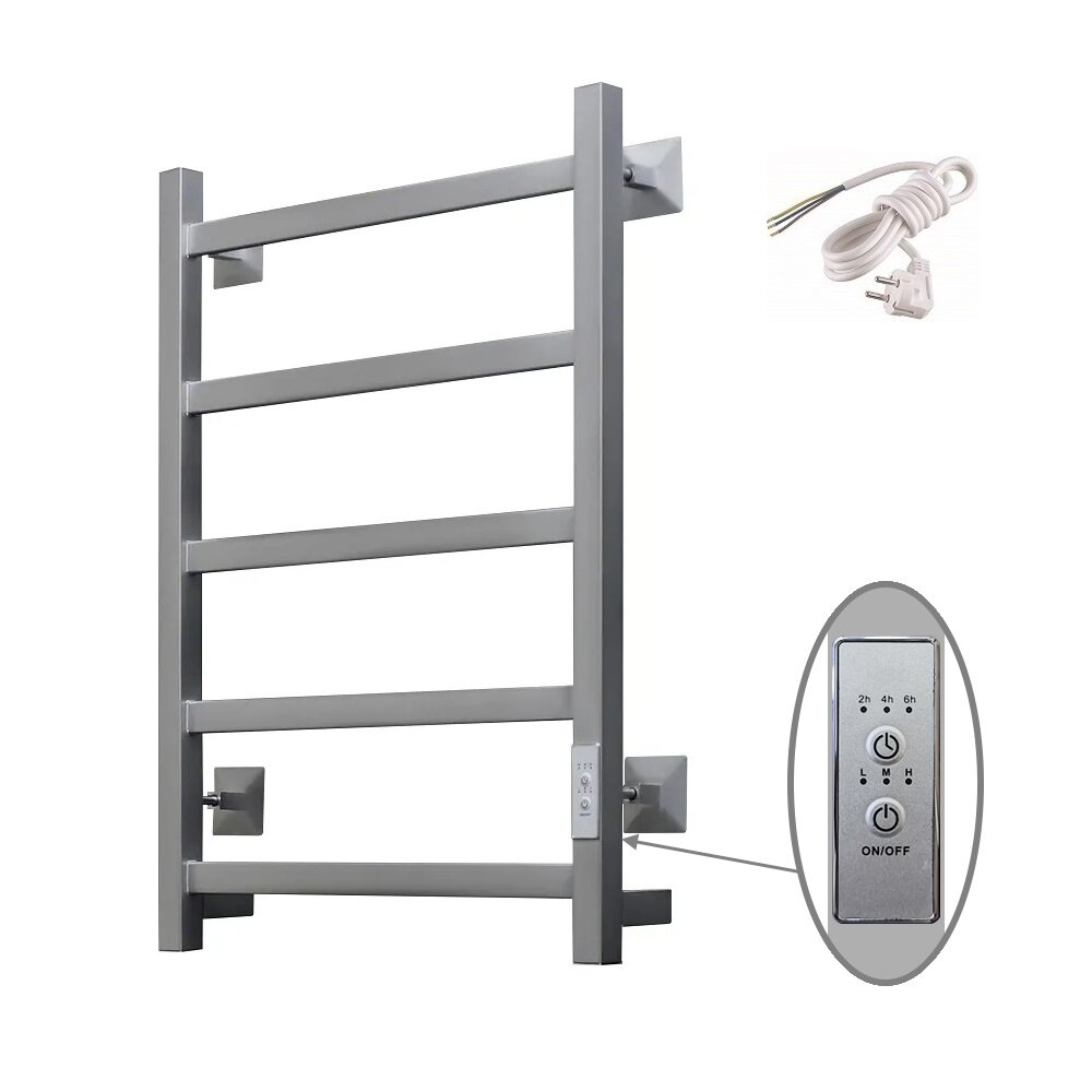 Полотенцесушитель Пэк 20 кв 60х40 матовый хром