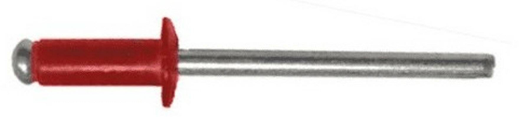 Заклепки Кач-Крепеж 0046417 40x10 мм 150 штук RAL 3003 красные