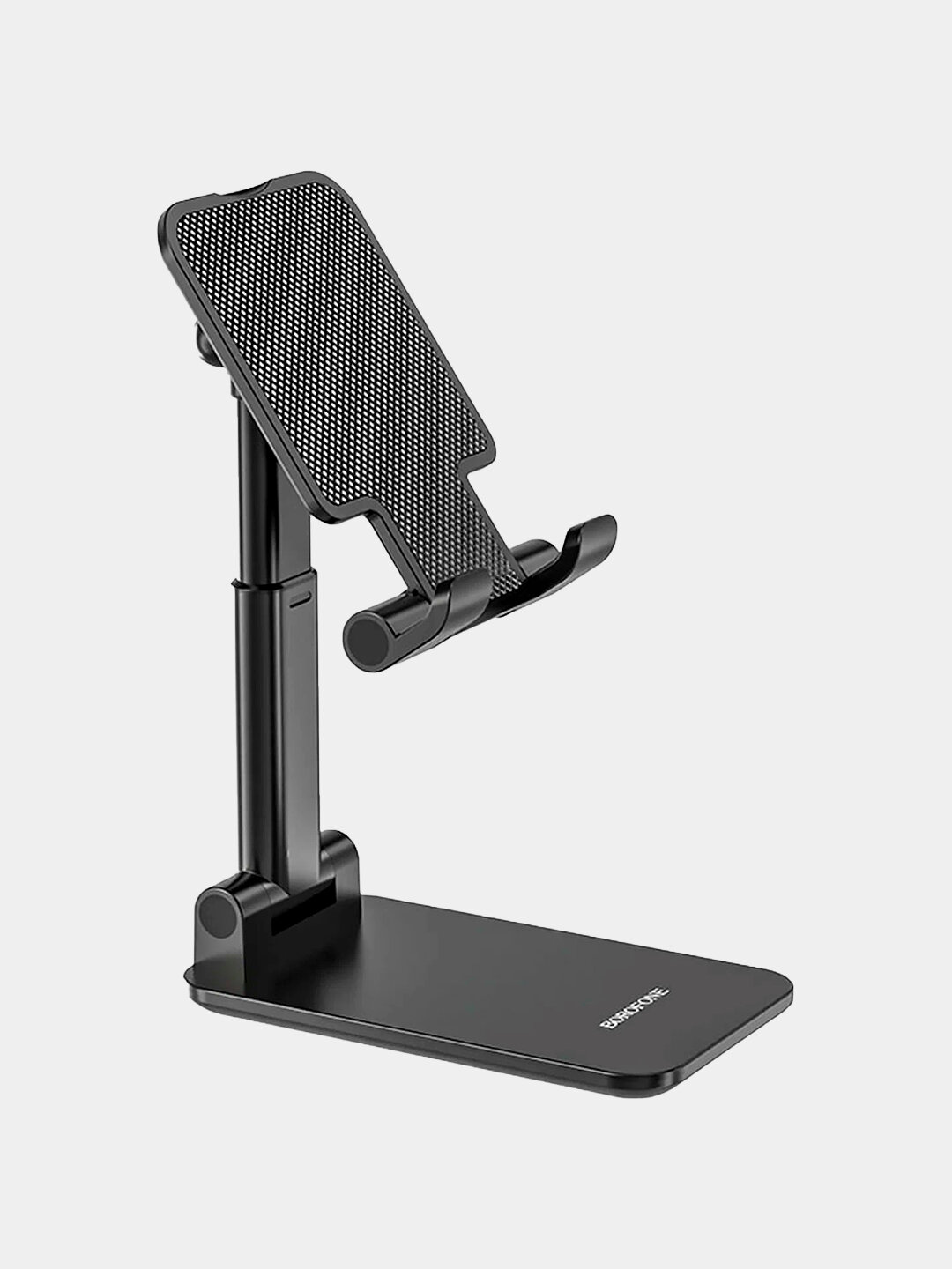 Подставка для телефона и планшета Borofone BH42 Lite, настольная Хром — фото 1