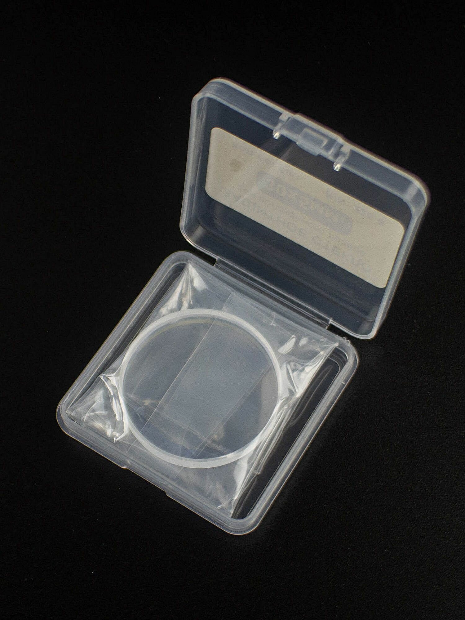 (27.9х4.1мм. 1шт.) Защитное стекло для лазерного станка (для Raytools) — фото 1