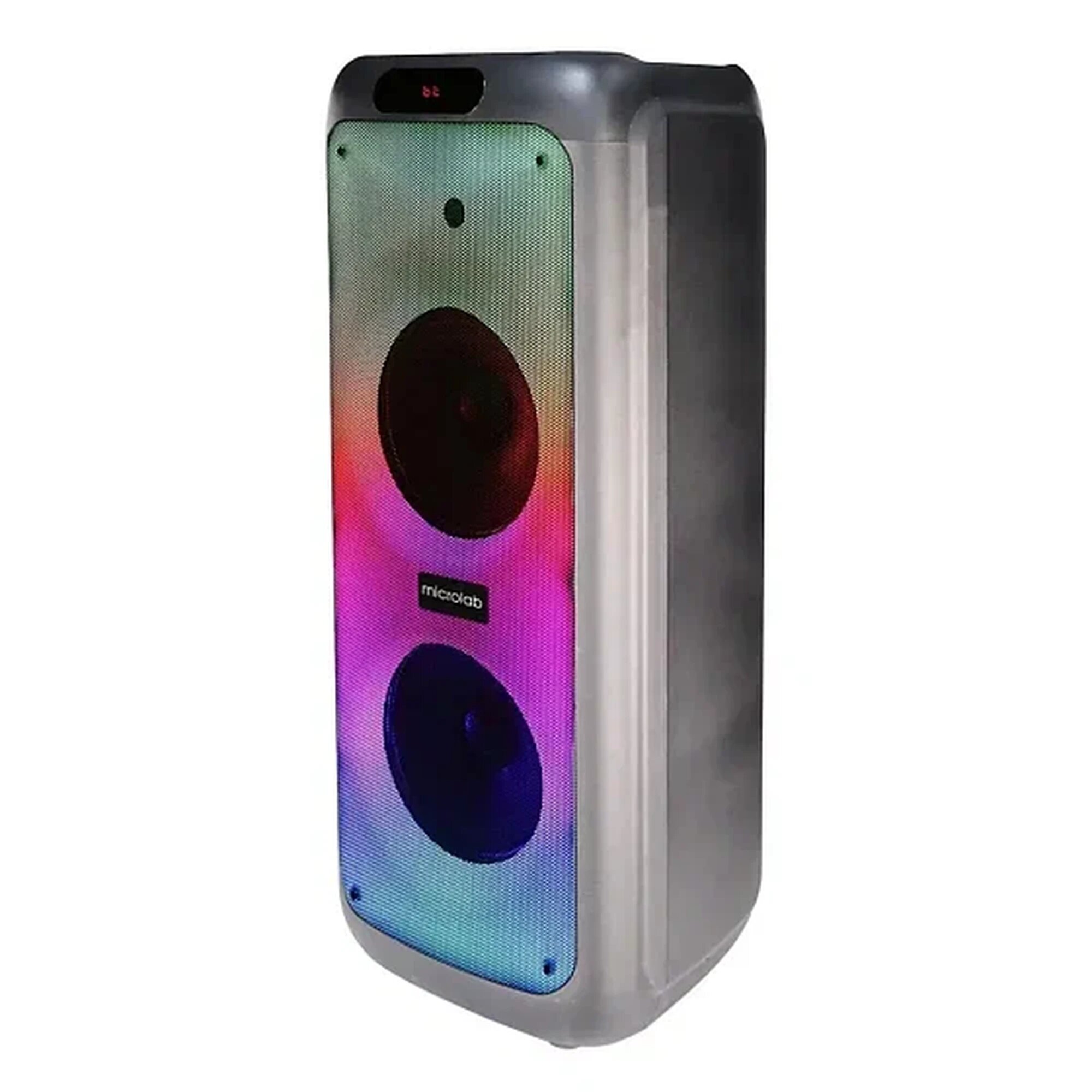 Портативная колонка Microlab PT1000W, RGB-подсветка, Bluetooth, 5400 мАч, черная — фото 1