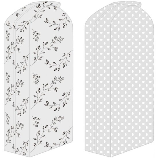 Чехол-кофр для одежды Vetta Винсент семейный 60х30х120 см пева в ассортименте (457-595)