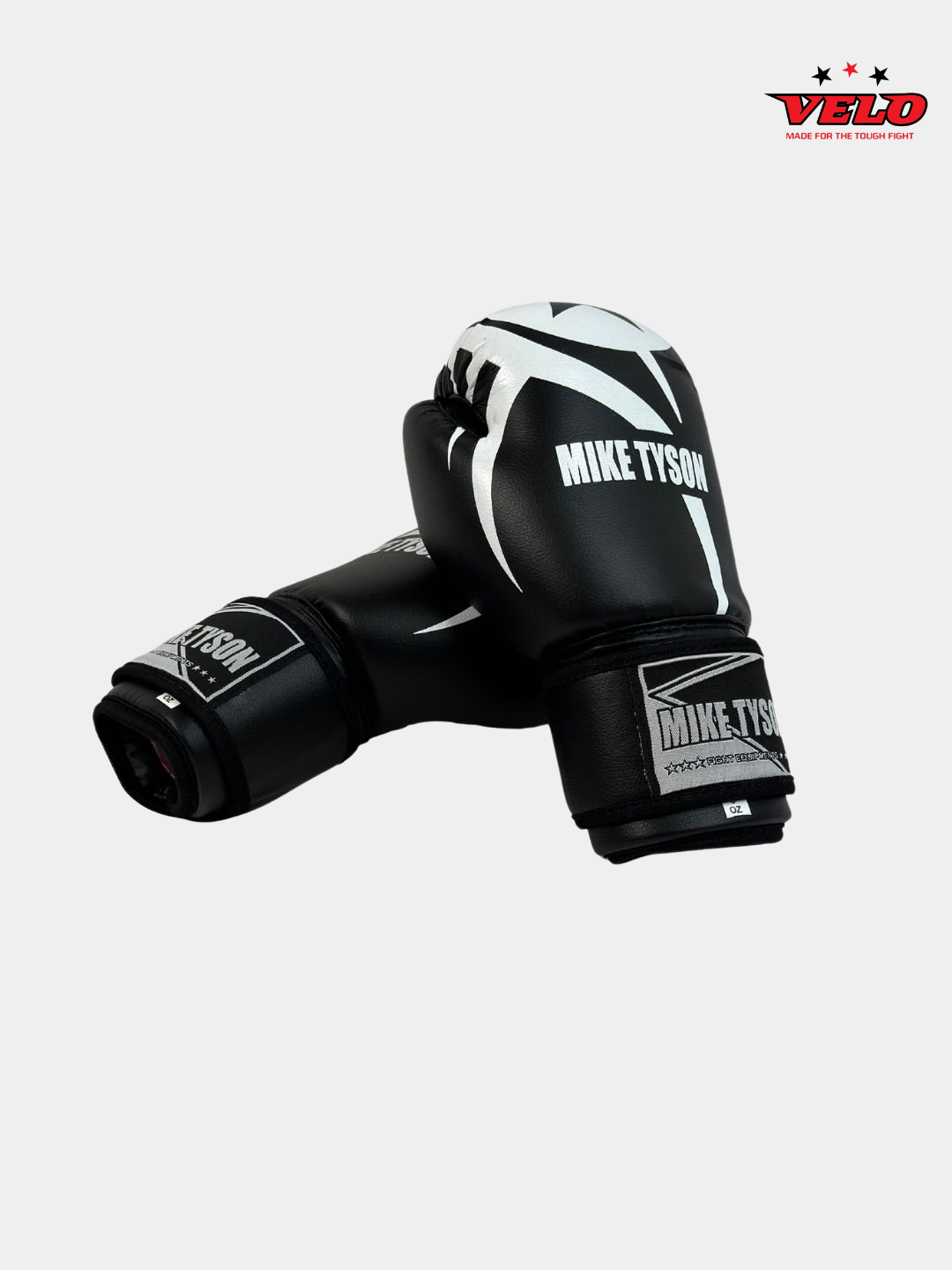 Перчатки боксерские MIKE TYSON VL-4544, Черный 8-14 унций, 8 oz — фото 1