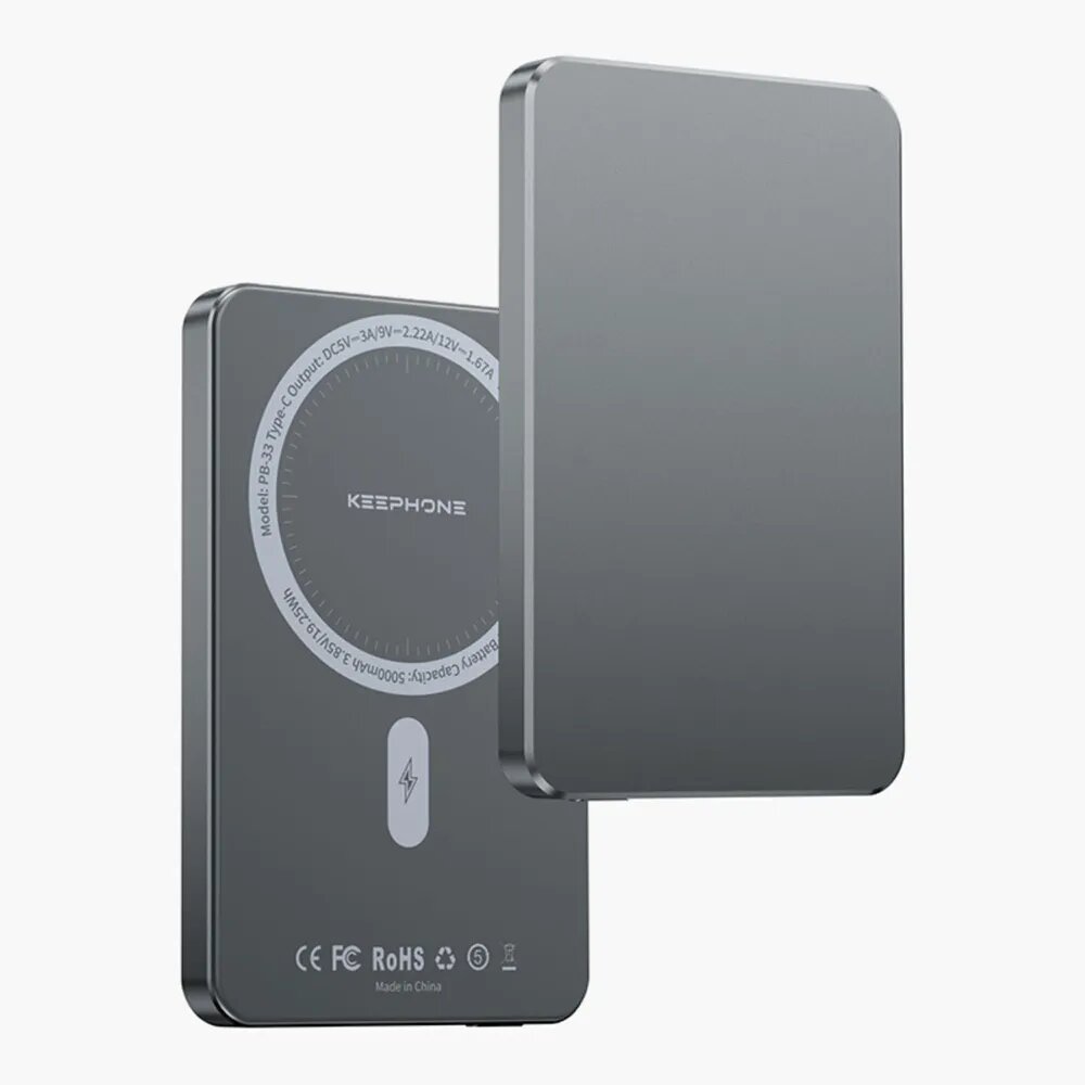 Внешний аккумулятор Power Bank Premium MagSafe, 5000 и 10000 мА/с