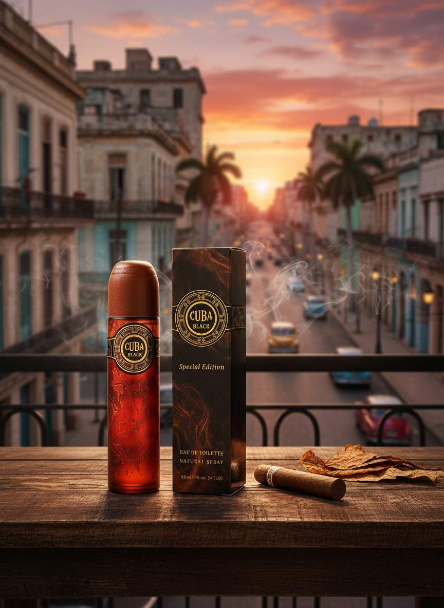 Мужская туалетная вода Guy Alari Cuba Black 100мл