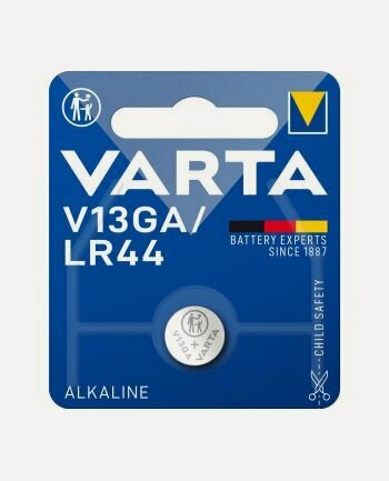 Изображение товара Батарейка VARTA Special Alkaline LR44 1.5V, 1 шт. (1 шт. в блистере)