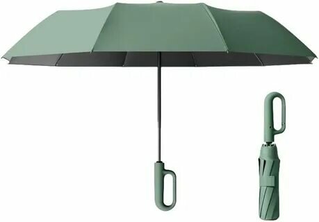 Смарт-зонт , dark green — фото 1