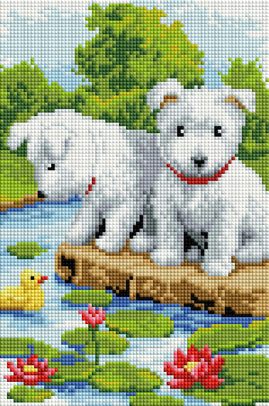 Алмазная мозаика Белоснежка 