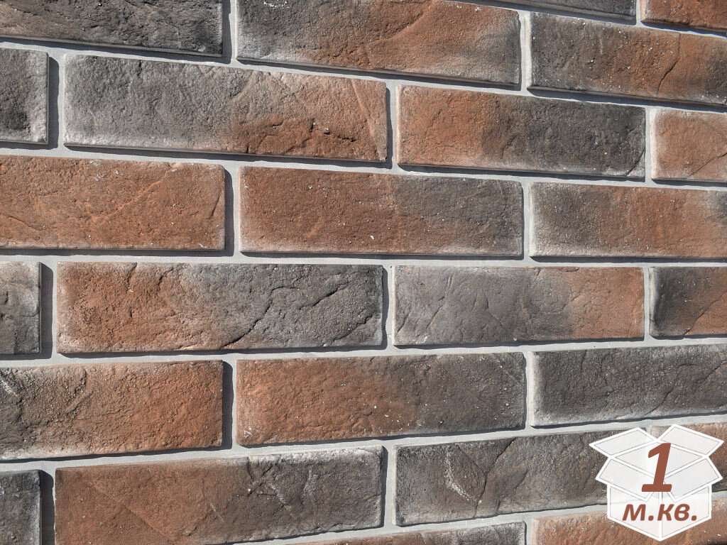 Декоративный кирпич Русский Камень Старый Лофт 3 1 м. кв.