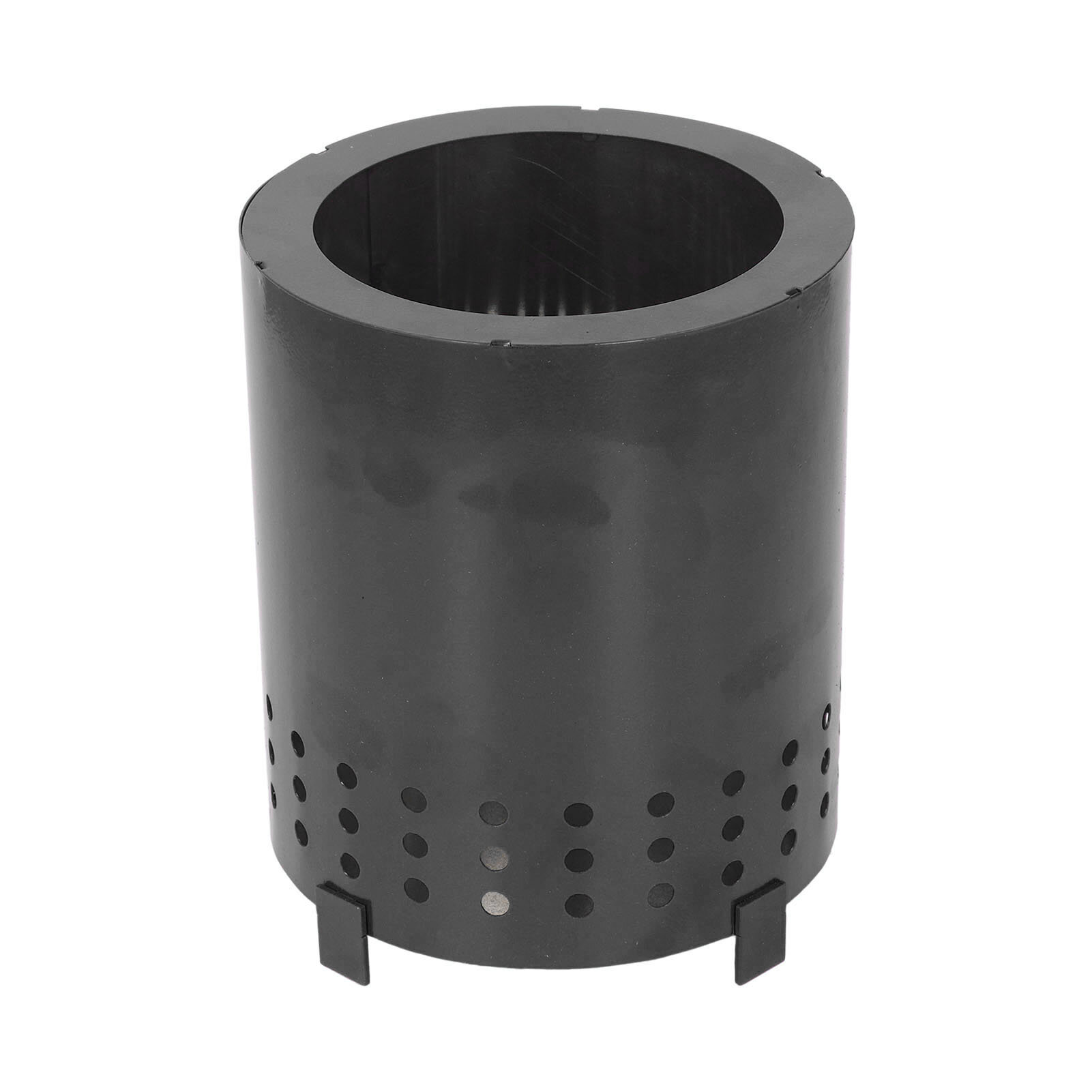 Черная портативная бездымная яма для костра с подставкой железные дровяные камины для кемпинга и двора настольная яма для костра для наружного использования