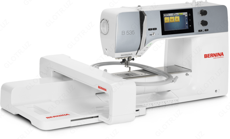 BERNINA 535 Швейно-вышивальная машина Bernina 535Bernina 535 – швейно-вышивальная машина для тех, кто хочет изготавливать профессиональные квилты и вышивки со сказочной легкостью. Помимо большого набора рабочих и декоративных строчек.