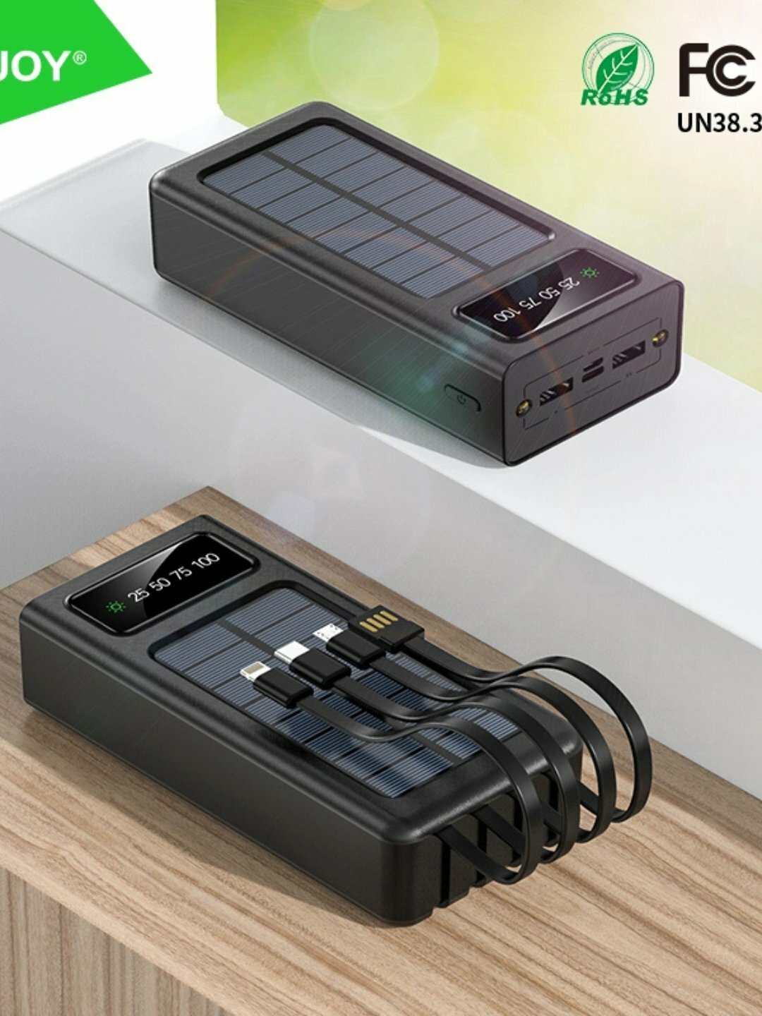 Solar Powerbank 30000mAh — Повербанк на солнечной батарее с супер ёмкостью