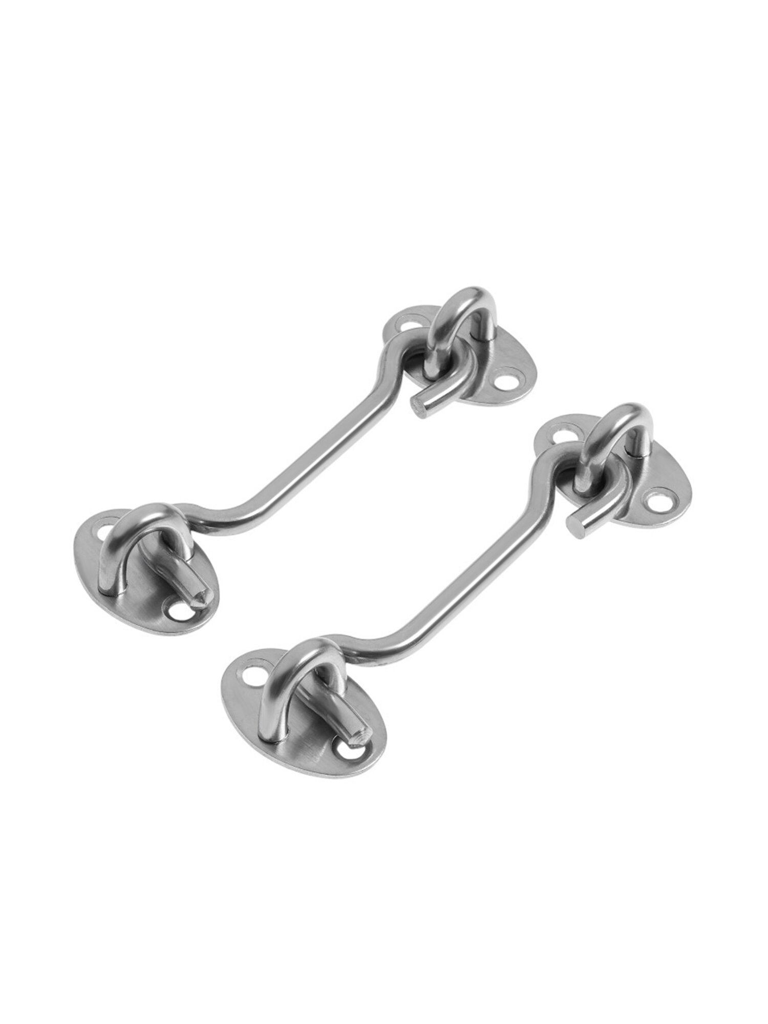 Крючок ветровой LOCKLAND KV001 L=100 мм нержавеющая сталь цвет хром 2 шт.