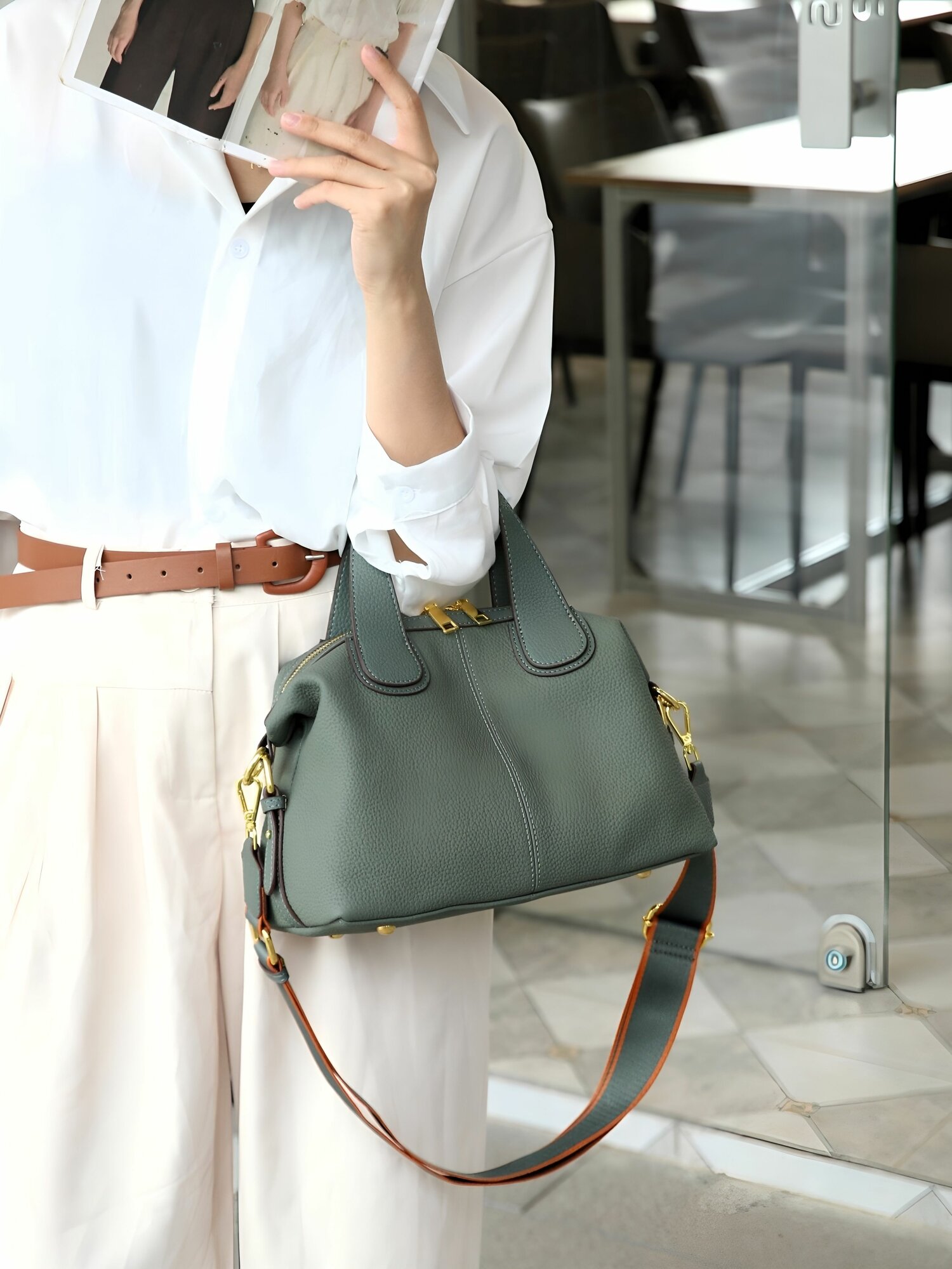 Сумка КожаноFF, фактура рельефная — фото 1