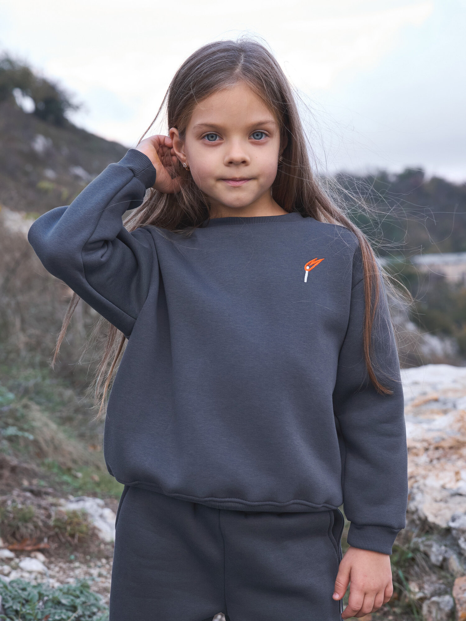 Комплект одежды Bossa Nova, размер р.122, графитовый — фото 1