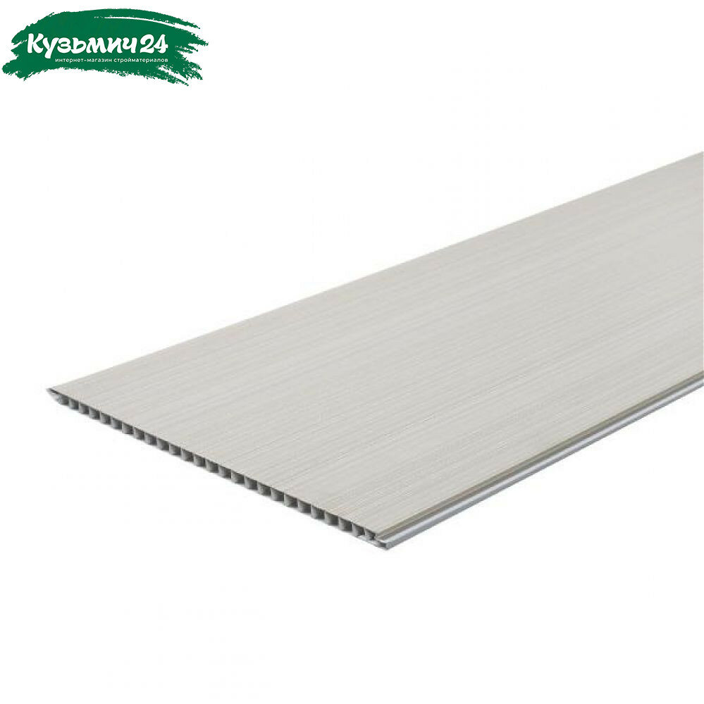 Панель ПВХ Рипс бежевый 8х250х2700 мм