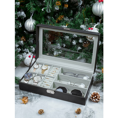 Шкатулка CLOX, черный