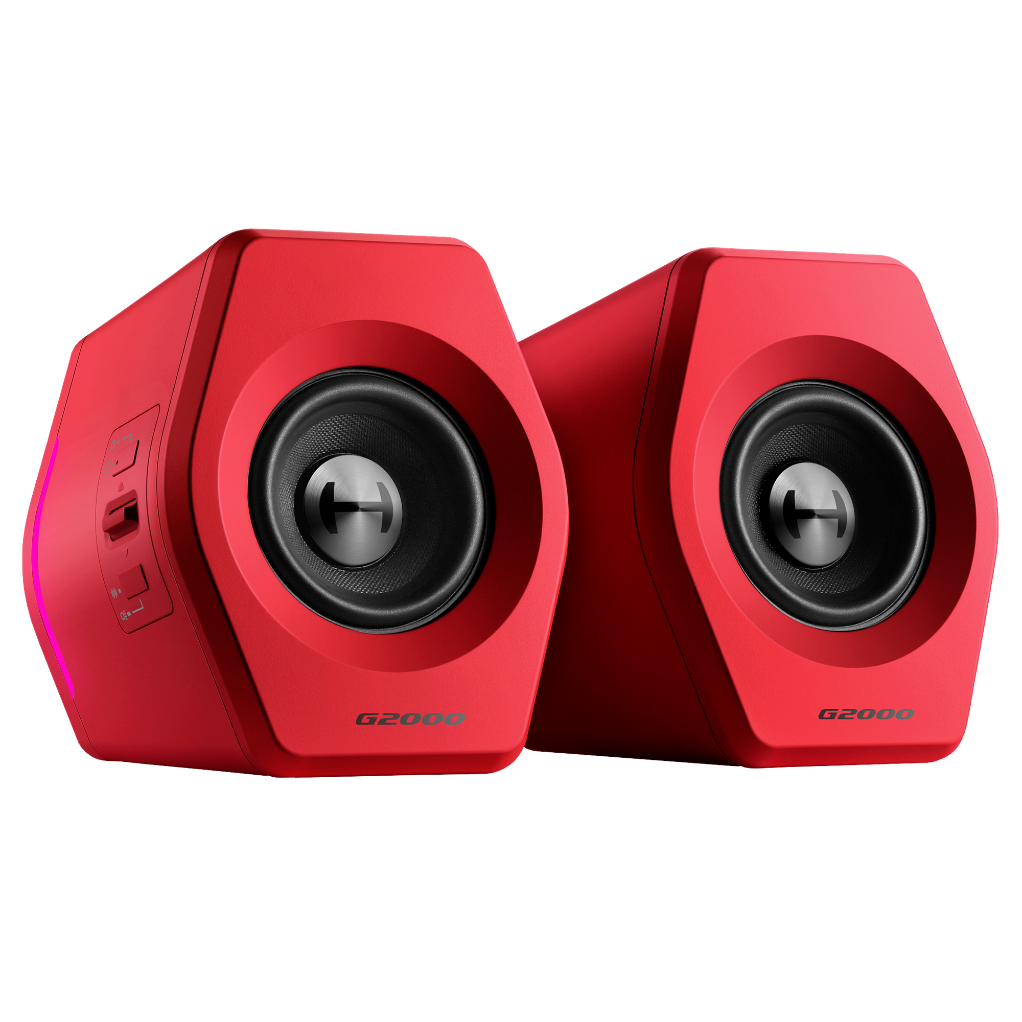 Игровые блютуз колонки EDIFIER HECATE G2000, Bluetooth V5.1, настольные, 32 Вт, красные — фото 1