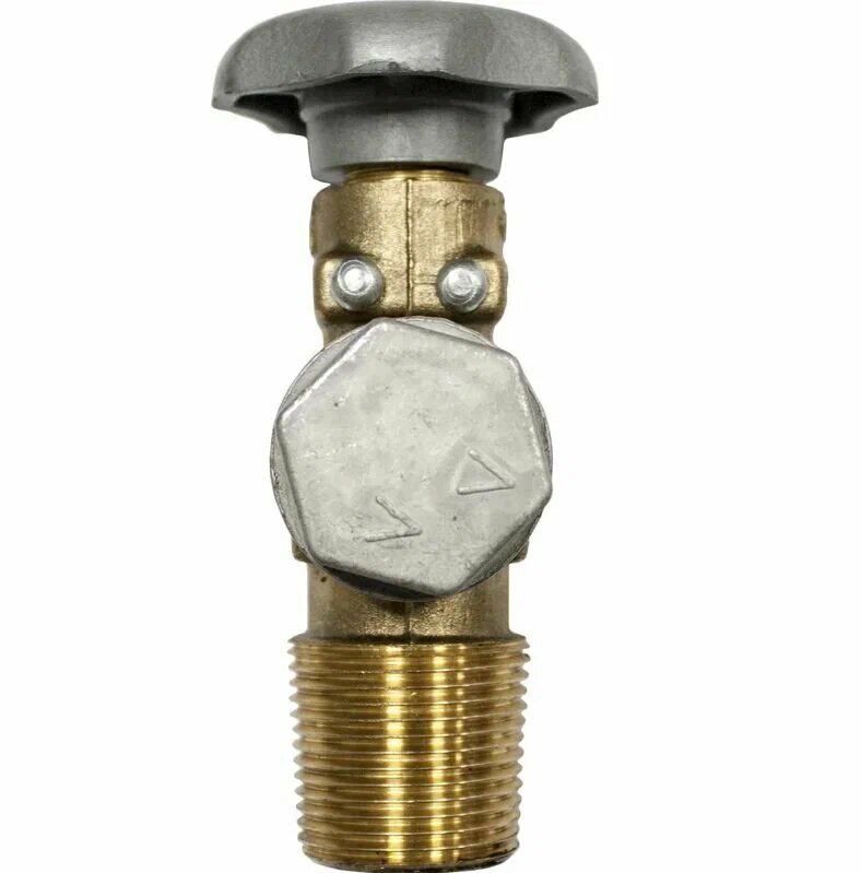 Вентиль балонный ВБ-2(ГОСТ 21804-94) латунь для бытовых и промышленных баллонов.