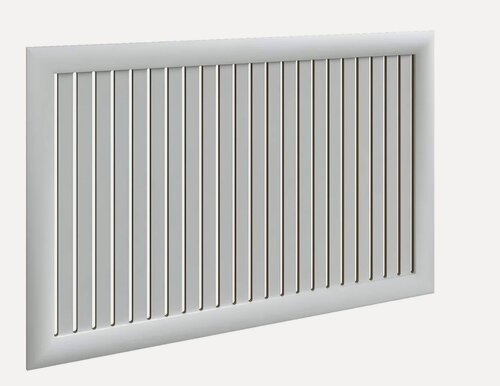 Изображение товара Экран для радиатора реечный 120х60см белый