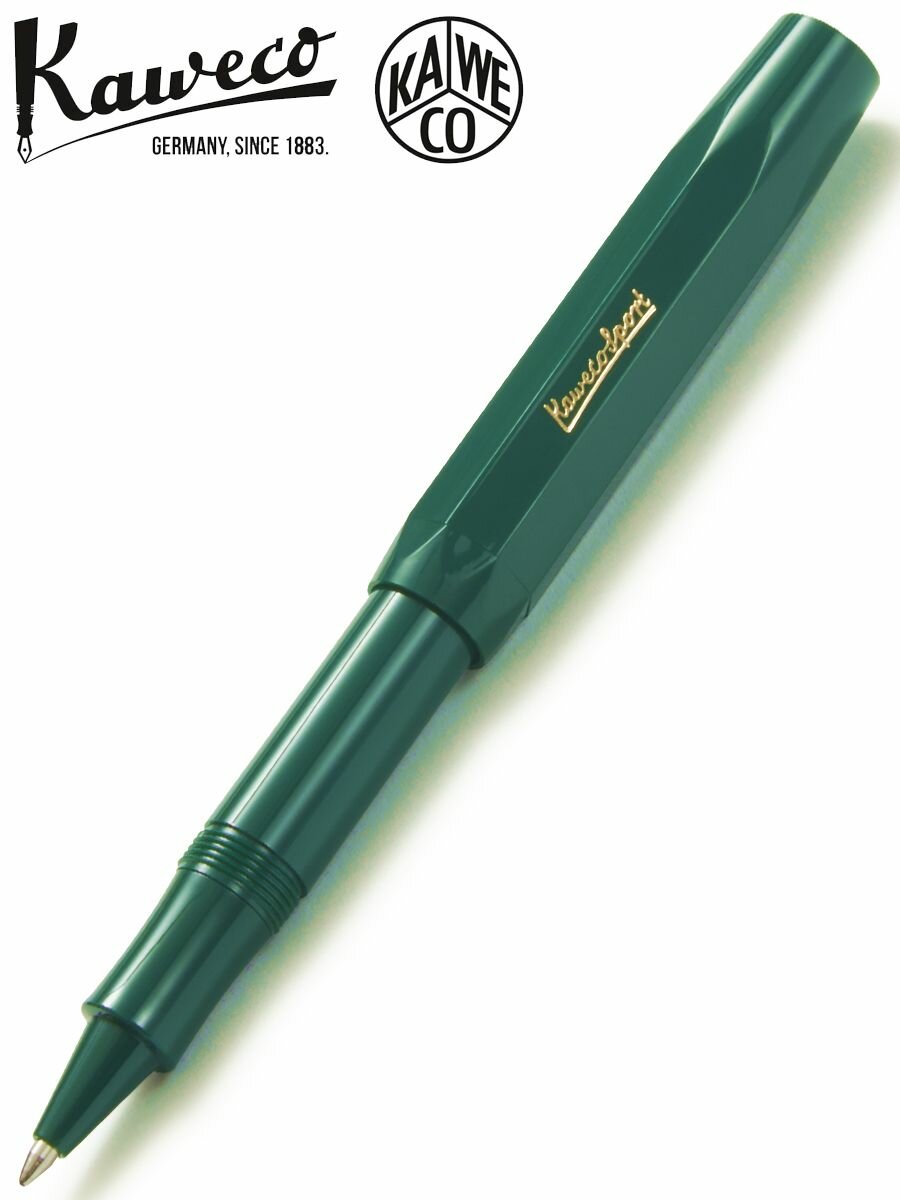 Ручка-роллер KAWECO CLASSIC Sport Green (10000497) 0.7 мм, зеленый
