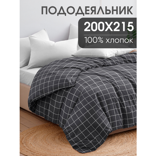 фото Пододеяльник евро 200х215 см, ночь нежна рэкс, поплин, 100% хлопок
