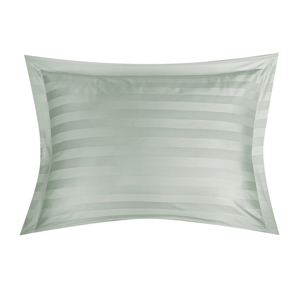 Наволочка страйп-сатин нефрит, размер 70 х 70 см