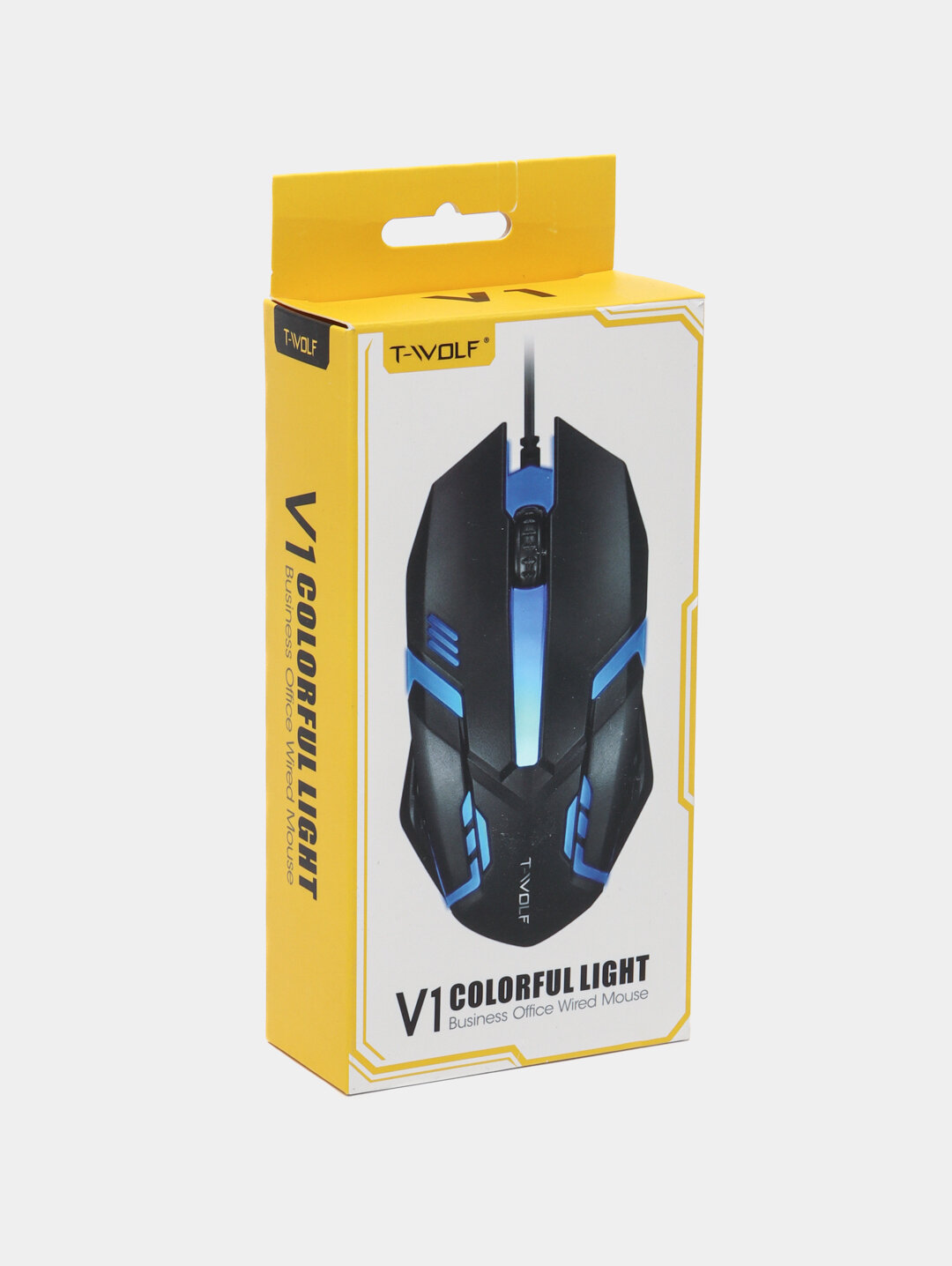 Игровая мышь T-WOLF V1, с подсветкой, проводная, для CS2/CS1.6/Dota2/Dota1/PUBG