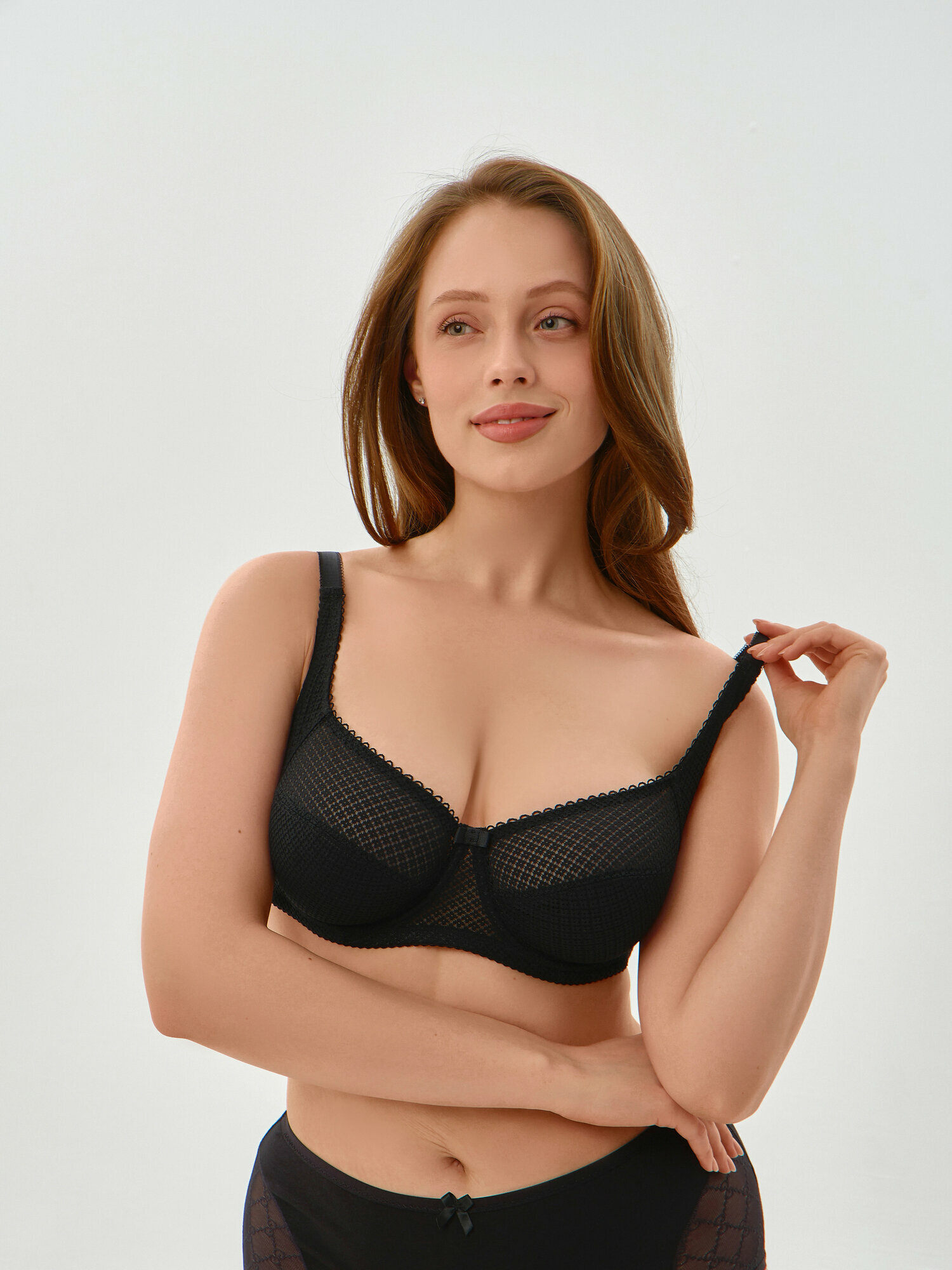 Бюстгальтер OIRO BLAKE, 1 шт., размер 95F, черный — фото 1