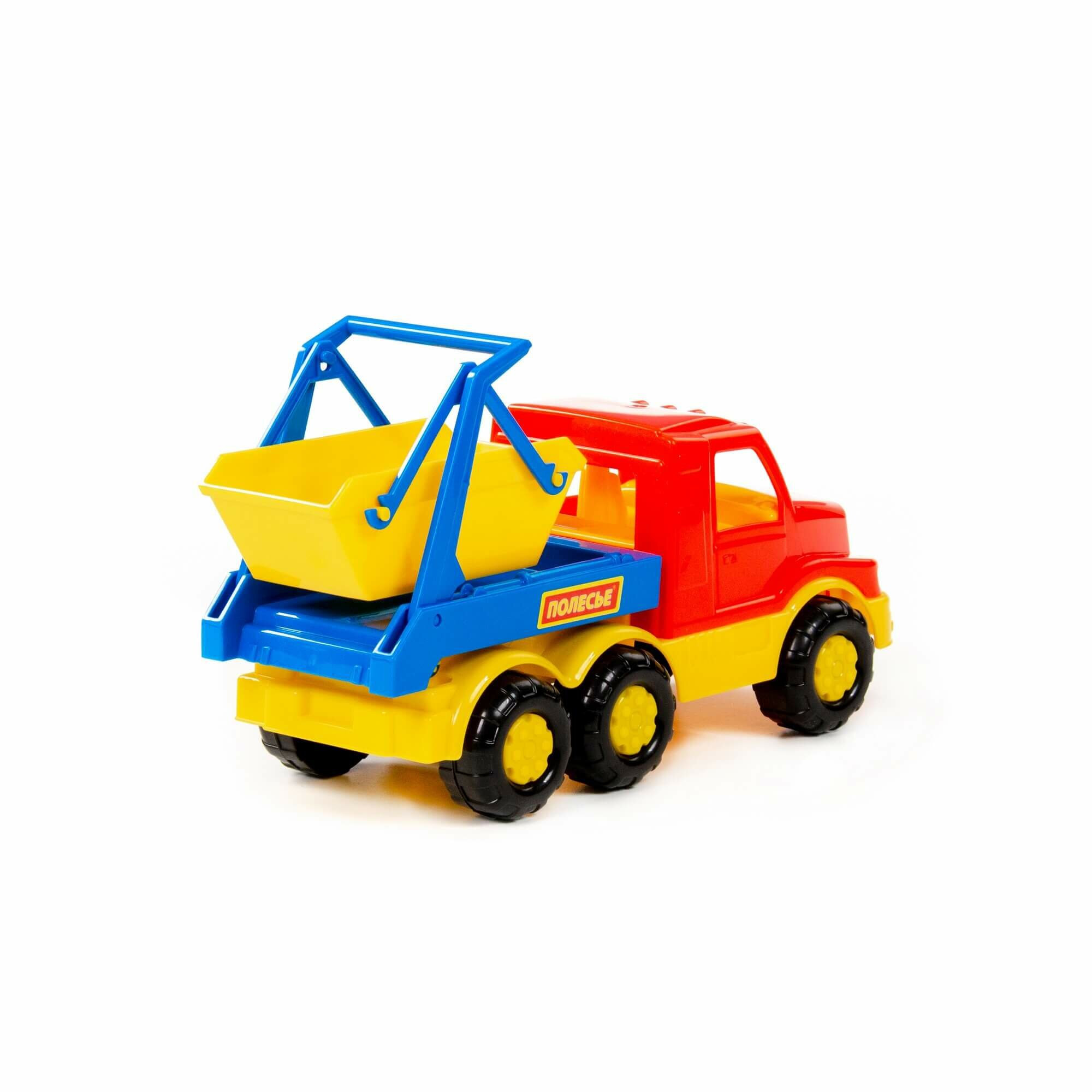 Игрушечный автомобиль-коммунальная спецмашина «Гоша», коммунальный грузовик для детей от 3 лет — фото 1