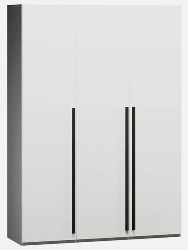 Изображение товара Шкаф распашной Лорена Пакс-3 Белый для одежды трехдверный 120*250*70