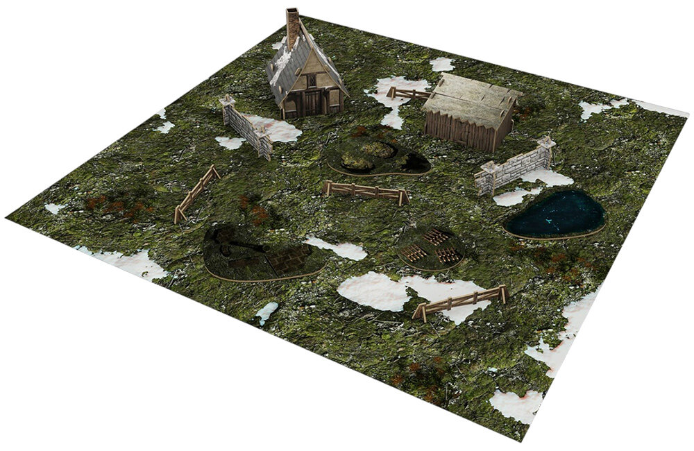 Настольная игра Warcrow: Bakhlia Farm Scenery Pack — фото 1