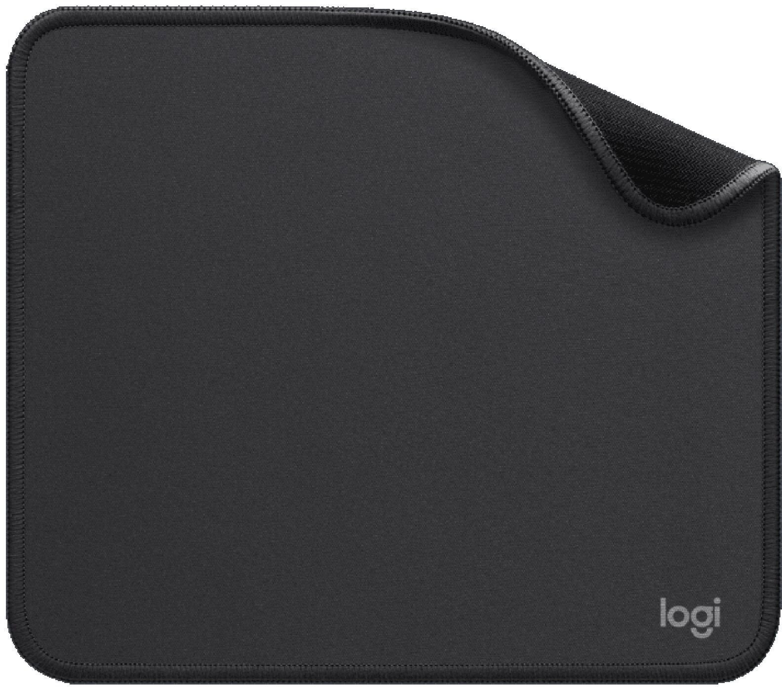 Коврик для мыши Logitech "Mouse Pad Studio", graphite, серый — фото 1