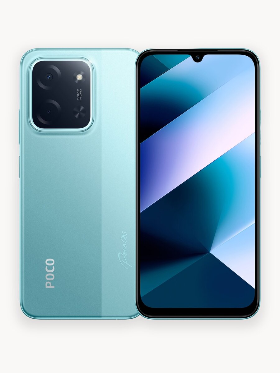 Смартфон POCO C85 8GB+256GB Green Ростест