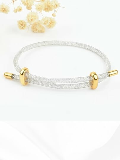 Браслет, металлическая крошка