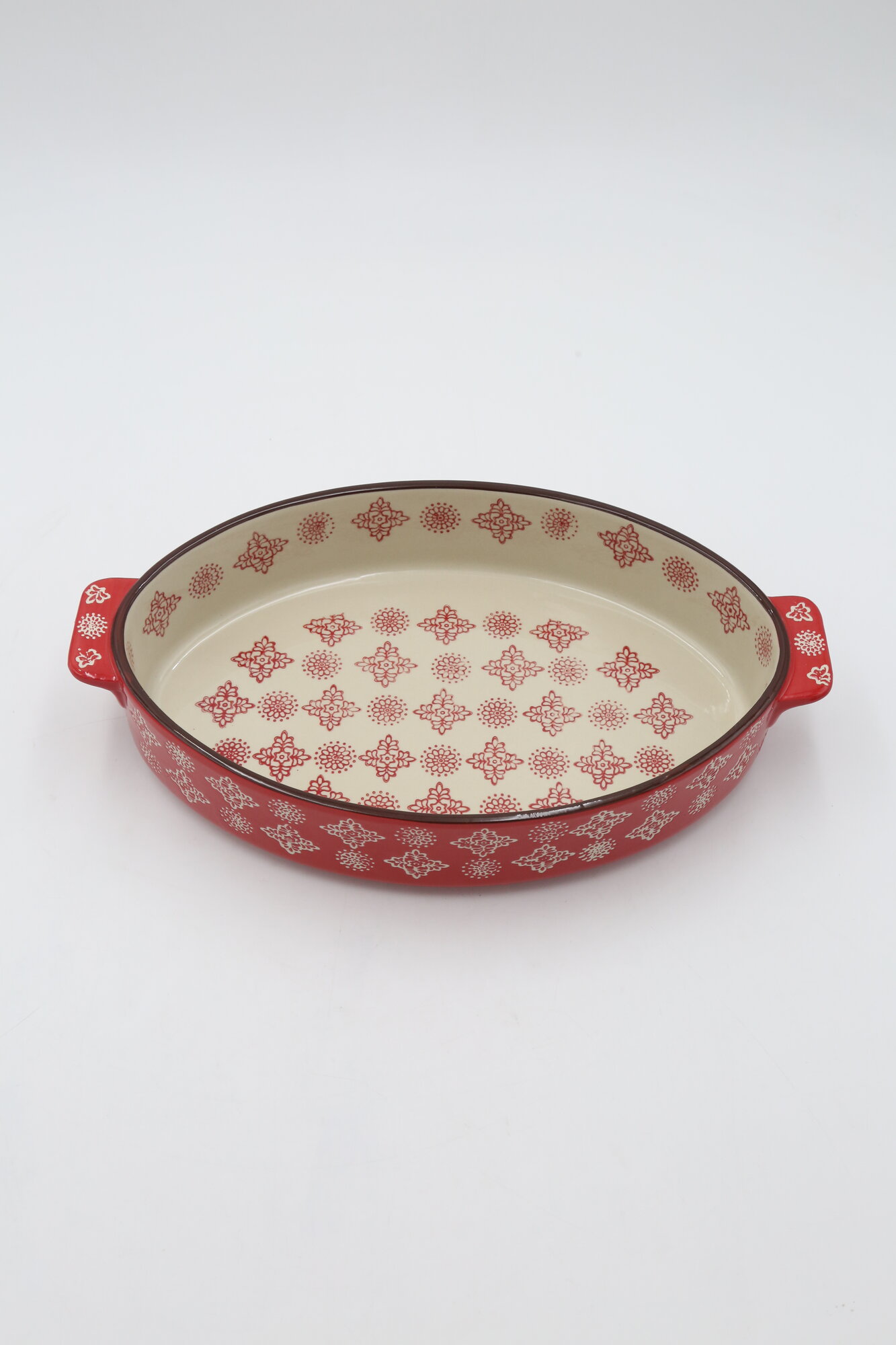 Форма для запекания овальная (фарфор) HOMEZAZA/DANNY HOME SM02-21 33,2х20,3х6см 1шт 6х1