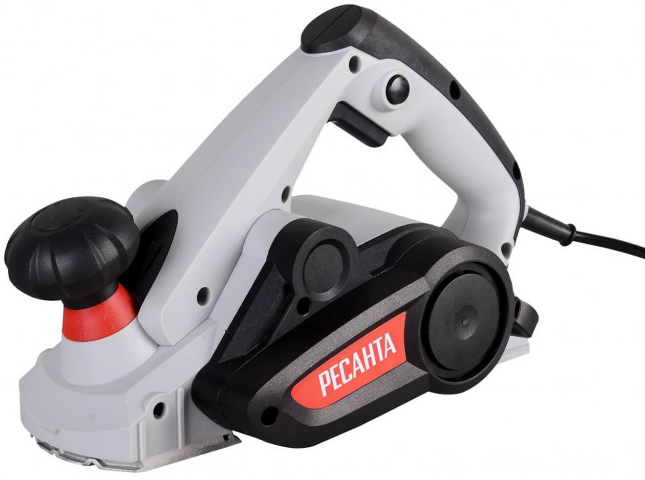 Рубанок Ресанта Р-82/800 СТ бытовой регулировка глубины строгания