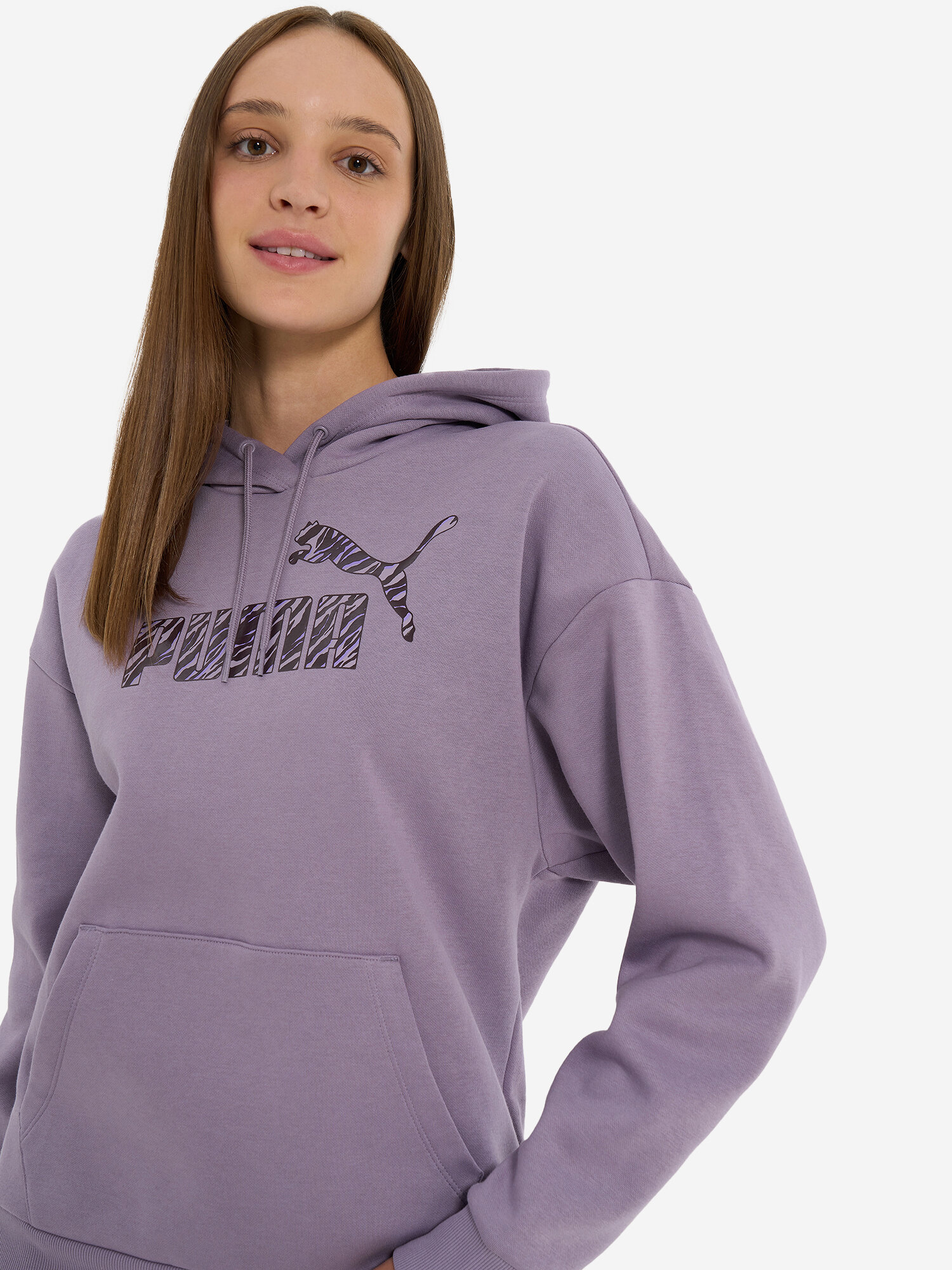 Худи PUMA, размер M, , фиолетовый