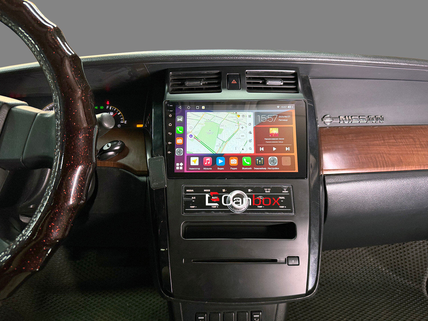 Штатная магнитола Canbox GT9-8731 для Nissan Teana (J31) 2003-2008 (Тип 1) 2/32 Android 10 (IPS, DSP, CarPlay) — фото 1