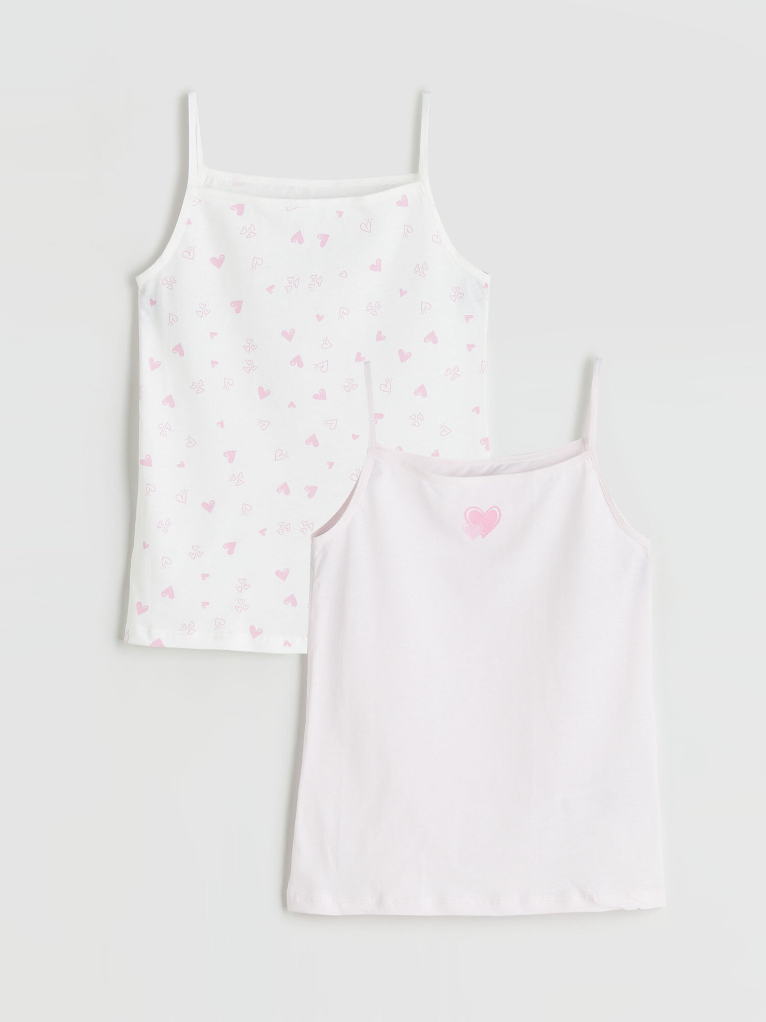 Майка LC Waikiki, 2 шт., размер 5-6 лет, белый