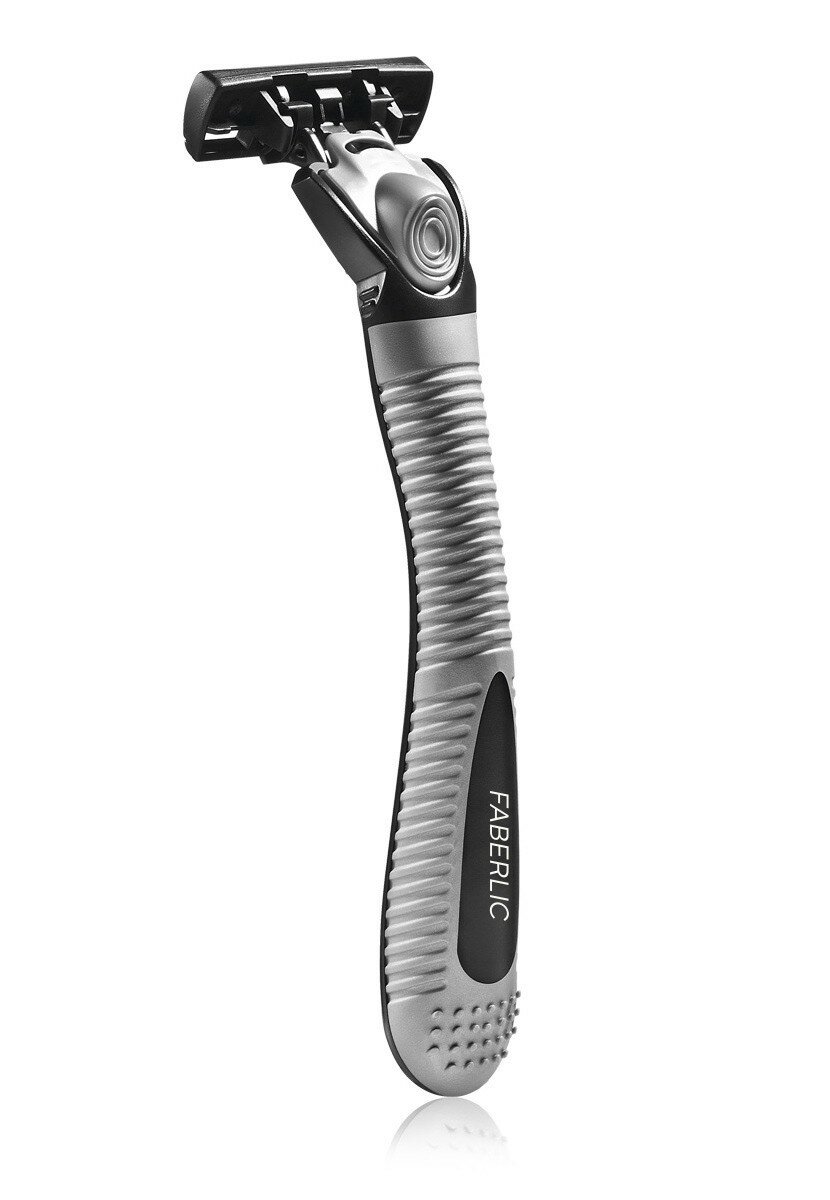 Faberlic Одноразовые бритвы с 3 лезвиями Фаберлик 3 штуки черный