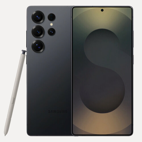 Изображение товара Смартфон Samsung Galaxy S25 Ultra 12/256 ГБ, Dual: nano SIM + eSIM (SM-S938B), Titanium Jet Black (без RuStore)
