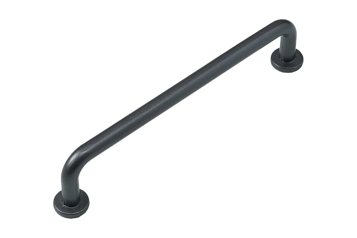 Мебельная ручка JET 296 м. ц.128мм замак графит R296Z.128GFQ99